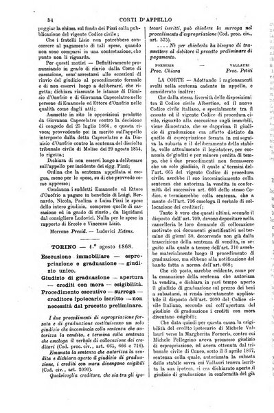 Annali della giurisprudenza italiana raccolta generale delle decisioni delle Corti di cassazione e d'appello in materia civile, criminale, commerciale, di diritto pubblico e amministrativo, e di procedura civile e penale