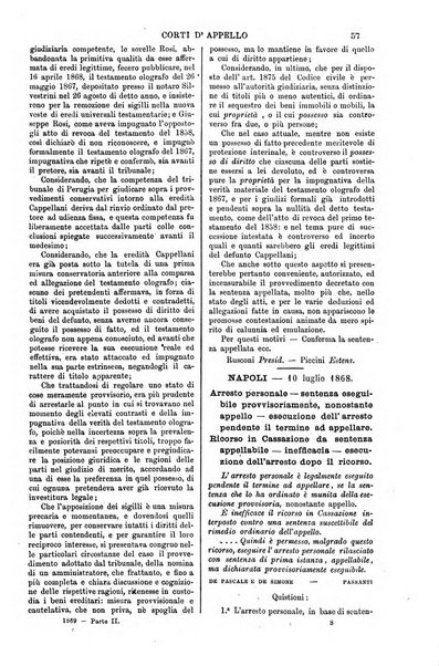 Annali della giurisprudenza italiana raccolta generale delle decisioni delle Corti di cassazione e d'appello in materia civile, criminale, commerciale, di diritto pubblico e amministrativo, e di procedura civile e penale