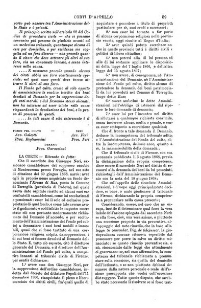 Annali della giurisprudenza italiana raccolta generale delle decisioni delle Corti di cassazione e d'appello in materia civile, criminale, commerciale, di diritto pubblico e amministrativo, e di procedura civile e penale