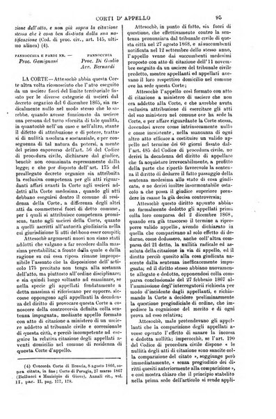 Annali della giurisprudenza italiana raccolta generale delle decisioni delle Corti di cassazione e d'appello in materia civile, criminale, commerciale, di diritto pubblico e amministrativo, e di procedura civile e penale