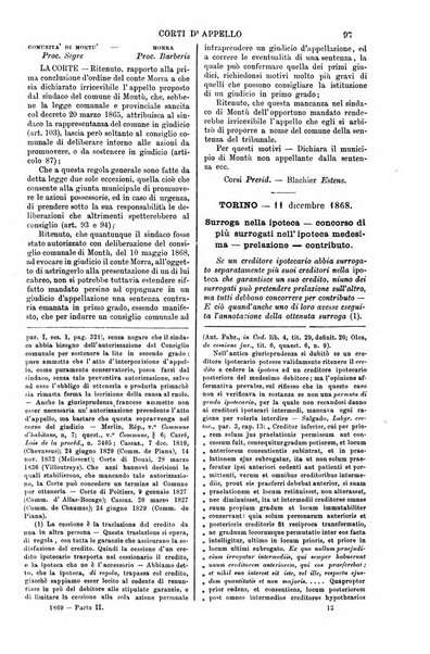 Annali della giurisprudenza italiana raccolta generale delle decisioni delle Corti di cassazione e d'appello in materia civile, criminale, commerciale, di diritto pubblico e amministrativo, e di procedura civile e penale