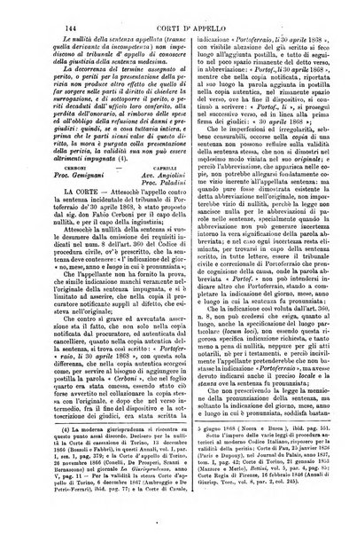 Annali della giurisprudenza italiana raccolta generale delle decisioni delle Corti di cassazione e d'appello in materia civile, criminale, commerciale, di diritto pubblico e amministrativo, e di procedura civile e penale