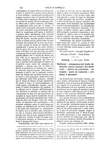 Annali della giurisprudenza italiana raccolta generale delle decisioni delle Corti di cassazione e d'appello in materia civile, criminale, commerciale, di diritto pubblico e amministrativo, e di procedura civile e penale