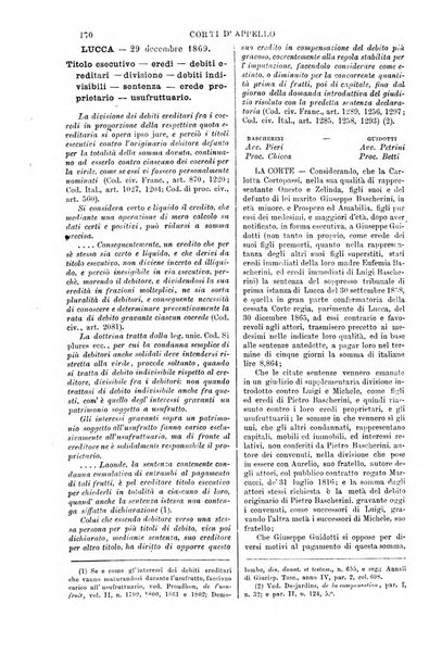 Annali della giurisprudenza italiana raccolta generale delle decisioni delle Corti di cassazione e d'appello in materia civile, criminale, commerciale, di diritto pubblico e amministrativo, e di procedura civile e penale