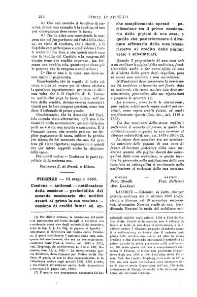 Annali della giurisprudenza italiana raccolta generale delle decisioni delle Corti di cassazione e d'appello in materia civile, criminale, commerciale, di diritto pubblico e amministrativo, e di procedura civile e penale