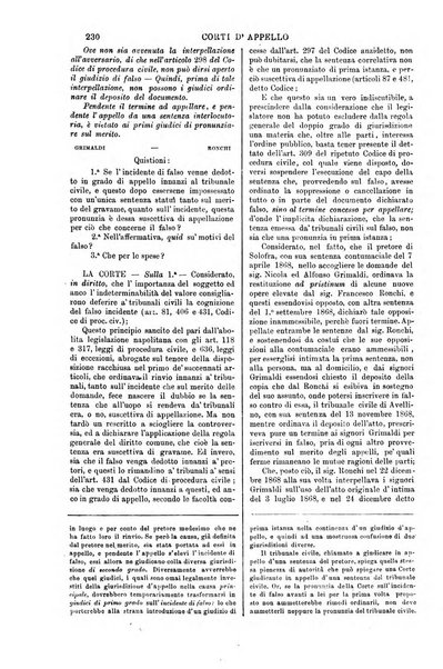 Annali della giurisprudenza italiana raccolta generale delle decisioni delle Corti di cassazione e d'appello in materia civile, criminale, commerciale, di diritto pubblico e amministrativo, e di procedura civile e penale