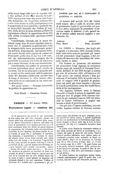 Annali della giurisprudenza italiana raccolta generale delle decisioni delle Corti di cassazione e d'appello in materia civile, criminale, commerciale, di diritto pubblico e amministrativo, e di procedura civile e penale