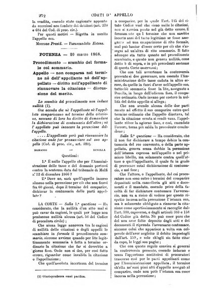 Annali della giurisprudenza italiana raccolta generale delle decisioni delle Corti di cassazione e d'appello in materia civile, criminale, commerciale, di diritto pubblico e amministrativo, e di procedura civile e penale