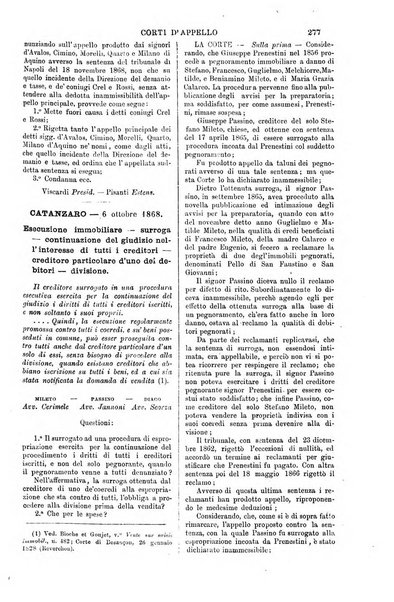 Annali della giurisprudenza italiana raccolta generale delle decisioni delle Corti di cassazione e d'appello in materia civile, criminale, commerciale, di diritto pubblico e amministrativo, e di procedura civile e penale