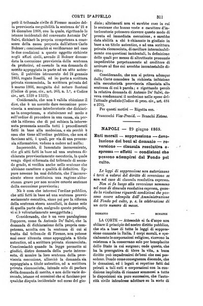 Annali della giurisprudenza italiana raccolta generale delle decisioni delle Corti di cassazione e d'appello in materia civile, criminale, commerciale, di diritto pubblico e amministrativo, e di procedura civile e penale