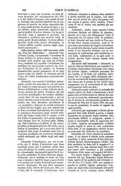 Annali della giurisprudenza italiana raccolta generale delle decisioni delle Corti di cassazione e d'appello in materia civile, criminale, commerciale, di diritto pubblico e amministrativo, e di procedura civile e penale