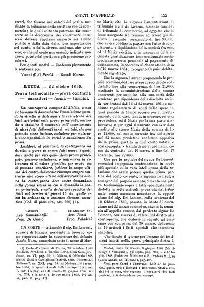 Annali della giurisprudenza italiana raccolta generale delle decisioni delle Corti di cassazione e d'appello in materia civile, criminale, commerciale, di diritto pubblico e amministrativo, e di procedura civile e penale