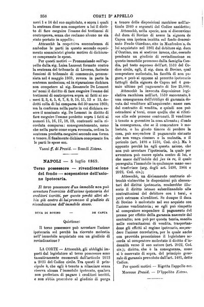 Annali della giurisprudenza italiana raccolta generale delle decisioni delle Corti di cassazione e d'appello in materia civile, criminale, commerciale, di diritto pubblico e amministrativo, e di procedura civile e penale