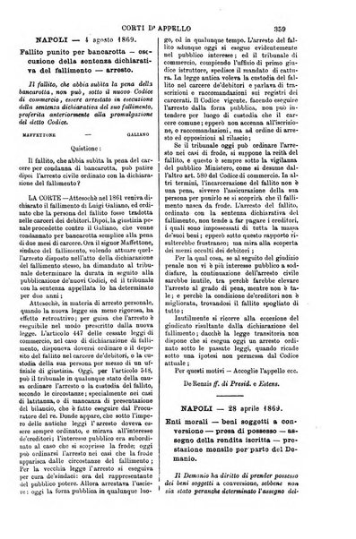 Annali della giurisprudenza italiana raccolta generale delle decisioni delle Corti di cassazione e d'appello in materia civile, criminale, commerciale, di diritto pubblico e amministrativo, e di procedura civile e penale