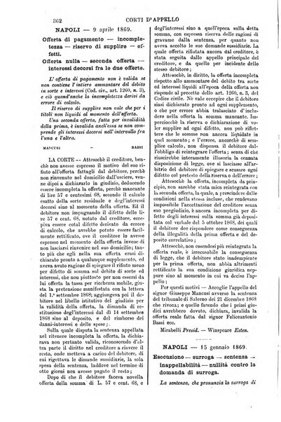 Annali della giurisprudenza italiana raccolta generale delle decisioni delle Corti di cassazione e d'appello in materia civile, criminale, commerciale, di diritto pubblico e amministrativo, e di procedura civile e penale