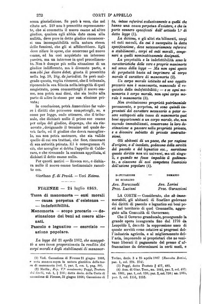 Annali della giurisprudenza italiana raccolta generale delle decisioni delle Corti di cassazione e d'appello in materia civile, criminale, commerciale, di diritto pubblico e amministrativo, e di procedura civile e penale