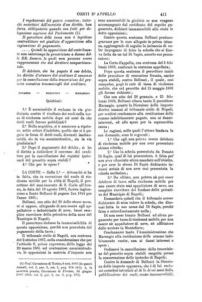 Annali della giurisprudenza italiana raccolta generale delle decisioni delle Corti di cassazione e d'appello in materia civile, criminale, commerciale, di diritto pubblico e amministrativo, e di procedura civile e penale