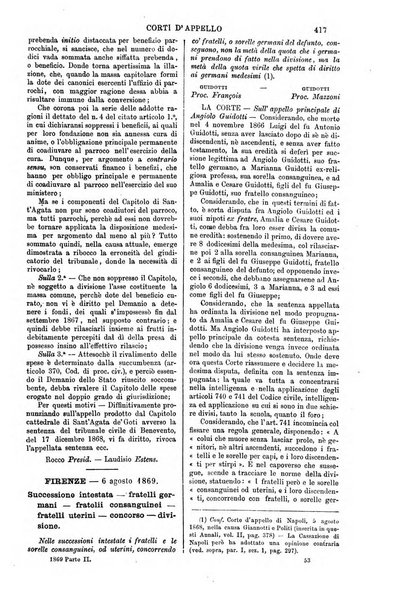 Annali della giurisprudenza italiana raccolta generale delle decisioni delle Corti di cassazione e d'appello in materia civile, criminale, commerciale, di diritto pubblico e amministrativo, e di procedura civile e penale