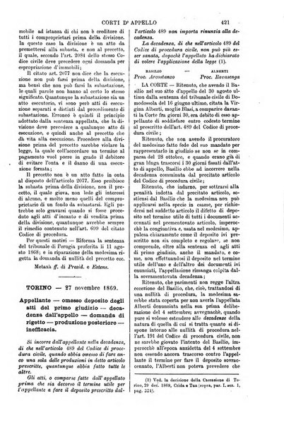 Annali della giurisprudenza italiana raccolta generale delle decisioni delle Corti di cassazione e d'appello in materia civile, criminale, commerciale, di diritto pubblico e amministrativo, e di procedura civile e penale