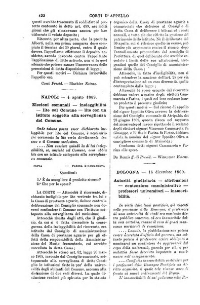 Annali della giurisprudenza italiana raccolta generale delle decisioni delle Corti di cassazione e d'appello in materia civile, criminale, commerciale, di diritto pubblico e amministrativo, e di procedura civile e penale