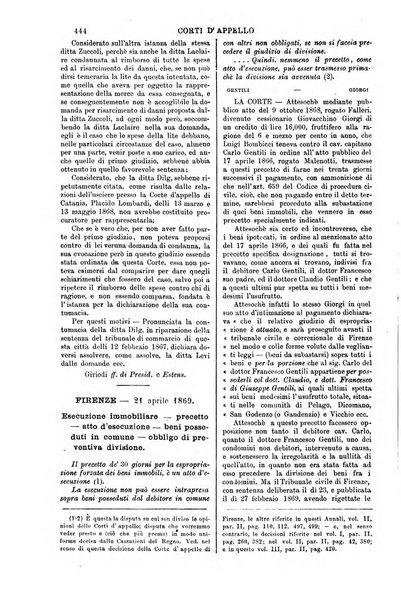 Annali della giurisprudenza italiana raccolta generale delle decisioni delle Corti di cassazione e d'appello in materia civile, criminale, commerciale, di diritto pubblico e amministrativo, e di procedura civile e penale