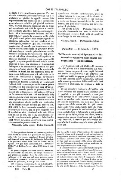 Annali della giurisprudenza italiana raccolta generale delle decisioni delle Corti di cassazione e d'appello in materia civile, criminale, commerciale, di diritto pubblico e amministrativo, e di procedura civile e penale