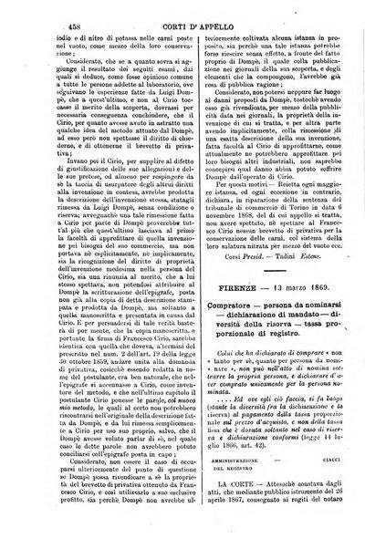 Annali della giurisprudenza italiana raccolta generale delle decisioni delle Corti di cassazione e d'appello in materia civile, criminale, commerciale, di diritto pubblico e amministrativo, e di procedura civile e penale