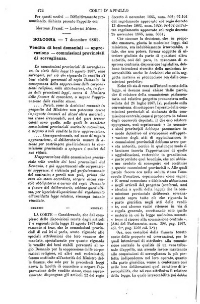 Annali della giurisprudenza italiana raccolta generale delle decisioni delle Corti di cassazione e d'appello in materia civile, criminale, commerciale, di diritto pubblico e amministrativo, e di procedura civile e penale