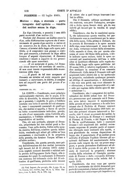 Annali della giurisprudenza italiana raccolta generale delle decisioni delle Corti di cassazione e d'appello in materia civile, criminale, commerciale, di diritto pubblico e amministrativo, e di procedura civile e penale