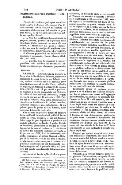 Annali della giurisprudenza italiana raccolta generale delle decisioni delle Corti di cassazione e d'appello in materia civile, criminale, commerciale, di diritto pubblico e amministrativo, e di procedura civile e penale