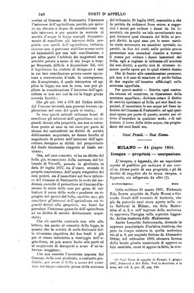 Annali della giurisprudenza italiana raccolta generale delle decisioni delle Corti di cassazione e d'appello in materia civile, criminale, commerciale, di diritto pubblico e amministrativo, e di procedura civile e penale