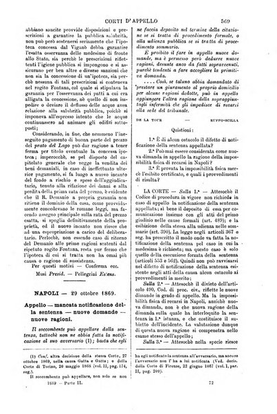 Annali della giurisprudenza italiana raccolta generale delle decisioni delle Corti di cassazione e d'appello in materia civile, criminale, commerciale, di diritto pubblico e amministrativo, e di procedura civile e penale