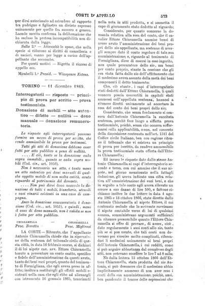 Annali della giurisprudenza italiana raccolta generale delle decisioni delle Corti di cassazione e d'appello in materia civile, criminale, commerciale, di diritto pubblico e amministrativo, e di procedura civile e penale