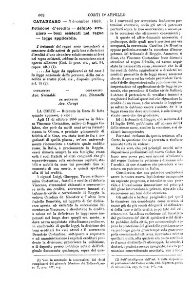 Annali della giurisprudenza italiana raccolta generale delle decisioni delle Corti di cassazione e d'appello in materia civile, criminale, commerciale, di diritto pubblico e amministrativo, e di procedura civile e penale