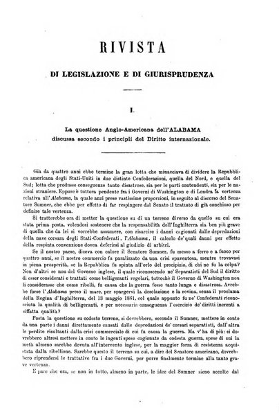 Annali della giurisprudenza italiana raccolta generale delle decisioni delle Corti di cassazione e d'appello in materia civile, criminale, commerciale, di diritto pubblico e amministrativo, e di procedura civile e penale