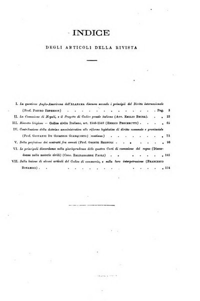 Annali della giurisprudenza italiana raccolta generale delle decisioni delle Corti di cassazione e d'appello in materia civile, criminale, commerciale, di diritto pubblico e amministrativo, e di procedura civile e penale