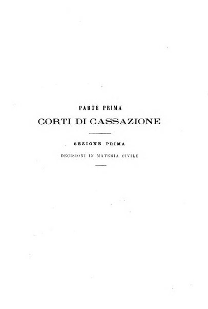 Annali della giurisprudenza italiana raccolta generale delle decisioni delle Corti di cassazione e d'appello in materia civile, criminale, commerciale, di diritto pubblico e amministrativo, e di procedura civile e penale