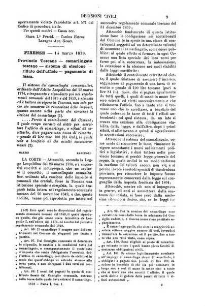 Annali della giurisprudenza italiana raccolta generale delle decisioni delle Corti di cassazione e d'appello in materia civile, criminale, commerciale, di diritto pubblico e amministrativo, e di procedura civile e penale