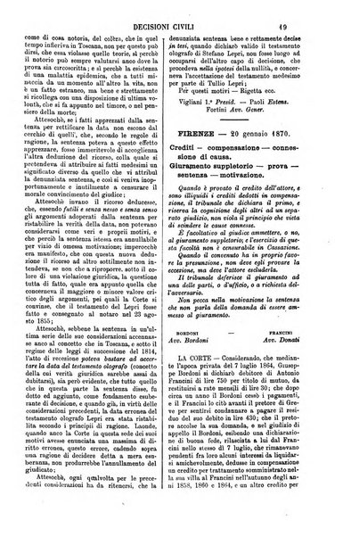 Annali della giurisprudenza italiana raccolta generale delle decisioni delle Corti di cassazione e d'appello in materia civile, criminale, commerciale, di diritto pubblico e amministrativo, e di procedura civile e penale