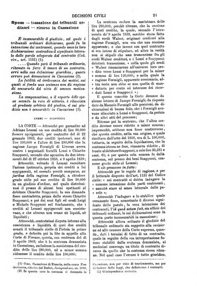 Annali della giurisprudenza italiana raccolta generale delle decisioni delle Corti di cassazione e d'appello in materia civile, criminale, commerciale, di diritto pubblico e amministrativo, e di procedura civile e penale