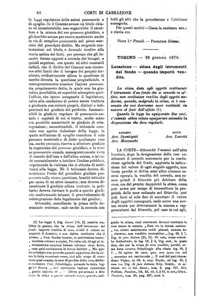 Annali della giurisprudenza italiana raccolta generale delle decisioni delle Corti di cassazione e d'appello in materia civile, criminale, commerciale, di diritto pubblico e amministrativo, e di procedura civile e penale