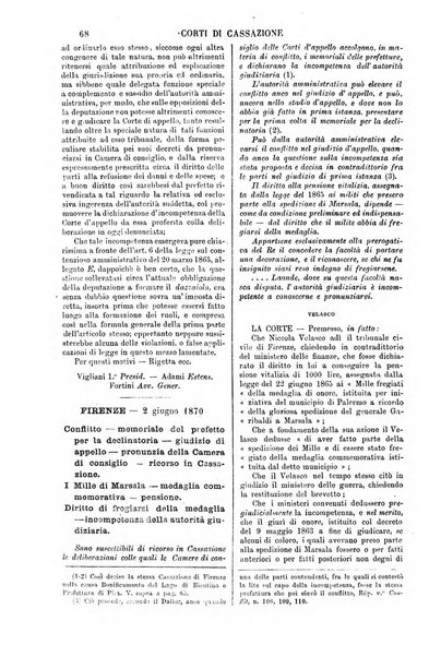 Annali della giurisprudenza italiana raccolta generale delle decisioni delle Corti di cassazione e d'appello in materia civile, criminale, commerciale, di diritto pubblico e amministrativo, e di procedura civile e penale