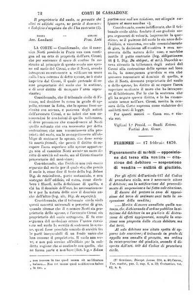 Annali della giurisprudenza italiana raccolta generale delle decisioni delle Corti di cassazione e d'appello in materia civile, criminale, commerciale, di diritto pubblico e amministrativo, e di procedura civile e penale