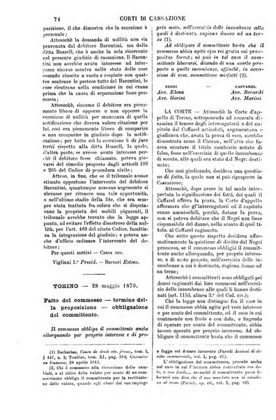 Annali della giurisprudenza italiana raccolta generale delle decisioni delle Corti di cassazione e d'appello in materia civile, criminale, commerciale, di diritto pubblico e amministrativo, e di procedura civile e penale