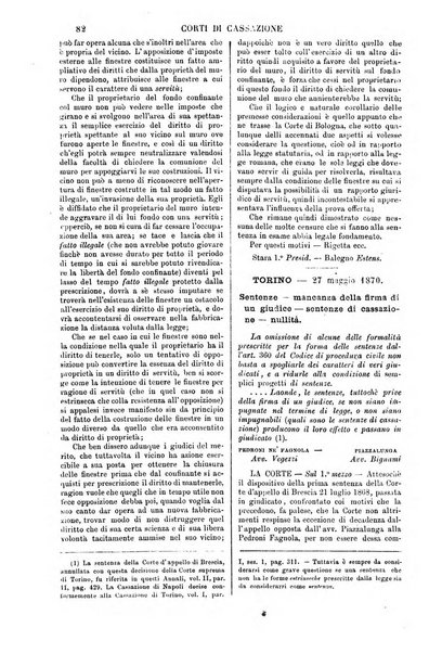 Annali della giurisprudenza italiana raccolta generale delle decisioni delle Corti di cassazione e d'appello in materia civile, criminale, commerciale, di diritto pubblico e amministrativo, e di procedura civile e penale