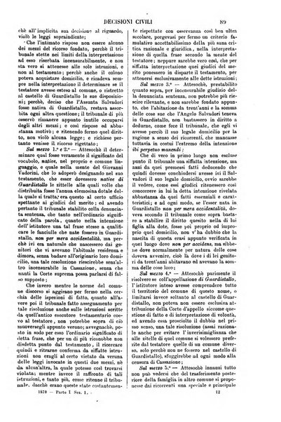 Annali della giurisprudenza italiana raccolta generale delle decisioni delle Corti di cassazione e d'appello in materia civile, criminale, commerciale, di diritto pubblico e amministrativo, e di procedura civile e penale