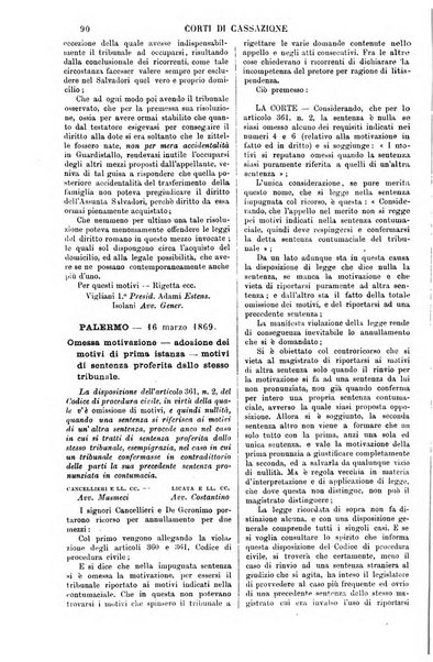 Annali della giurisprudenza italiana raccolta generale delle decisioni delle Corti di cassazione e d'appello in materia civile, criminale, commerciale, di diritto pubblico e amministrativo, e di procedura civile e penale