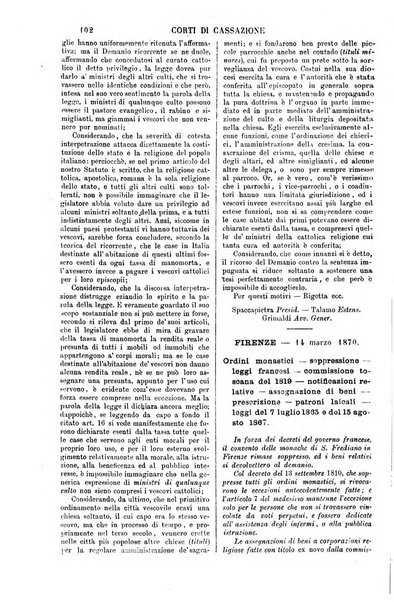 Annali della giurisprudenza italiana raccolta generale delle decisioni delle Corti di cassazione e d'appello in materia civile, criminale, commerciale, di diritto pubblico e amministrativo, e di procedura civile e penale