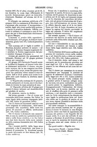 Annali della giurisprudenza italiana raccolta generale delle decisioni delle Corti di cassazione e d'appello in materia civile, criminale, commerciale, di diritto pubblico e amministrativo, e di procedura civile e penale