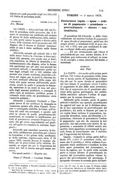 Annali della giurisprudenza italiana raccolta generale delle decisioni delle Corti di cassazione e d'appello in materia civile, criminale, commerciale, di diritto pubblico e amministrativo, e di procedura civile e penale